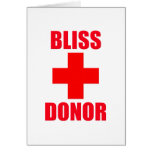 Bliss Donor Cards