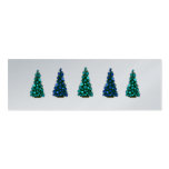 Blissfull Seasons Greetings Christmas Tags Business Card Templates