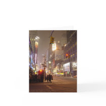 Blizzard in the City Greeting Card