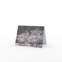Blizzard Results Greeting Card