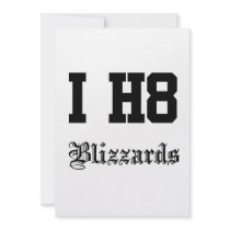 blizzards
