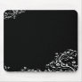 Blk swirl Mousepad