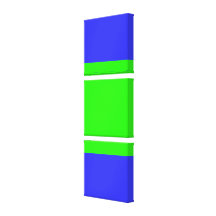 Bloc bleu vert clair de couleur toile tendue sur châssis