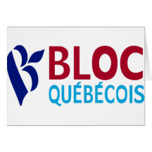 Bloc Quebecois Greeting Card