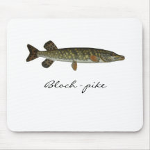 Bloch - pike mouse pad