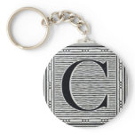 Block Letter "C" Woodcut Woodblock Inital