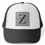 Block Letter "Z" Woodcut Woodblock Inital