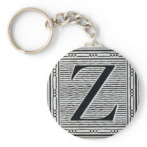 Block Letter "Z" Woodcut Woodblock Inital