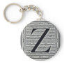 Block Letter "Z" Woodcut Woodblock Inital