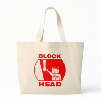 Blockhead Tote Bag