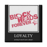 Blockhead Magnet