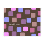 Blocks Mother's Day Invitation postcards