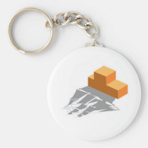 Blocks Pirate Ship Key Chains