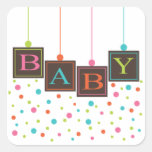 Blocs de BÉBÉ d'autocollant lumineux de baby showe