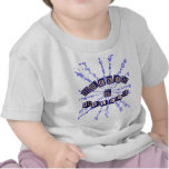 Blocs de jouet de Rockin N Rollin dans le bleu T-shirt