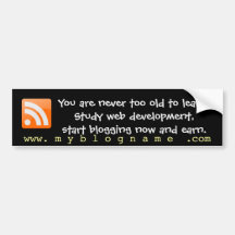 Blog Humour Quotes for Bloggers Bumper Stickers