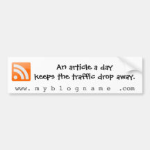 Blog Humour Quotes for Bloggers Bumper Stickers