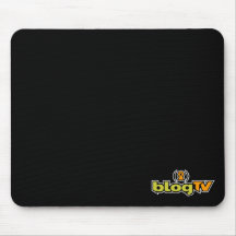BlogTV Mouse Pad (Black)