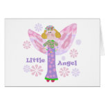 Blond Little Angel  Greeting Cards