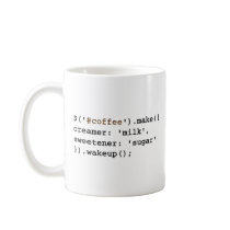 Blonde and Sweet JavaScript Coffee Code Coffee Mugs