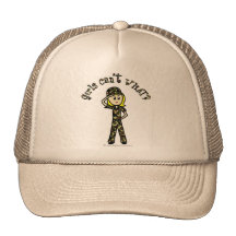 Blonde Army Woman Hats