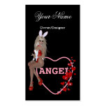 Blonde Bunny Angel - Sexy Business Cards