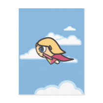 Blonde Character Daylight Flight Post Card
