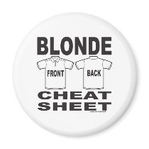 BLONDE CHEAT SHEET