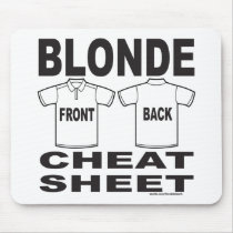 BLONDE CHEAT SHEET