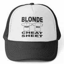 BLONDE CHEAT SHEET T-SHIRTS AND GIFTS