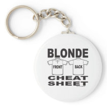 BLONDE CHEAT SHEET T-SHIRTS AND GIFTS