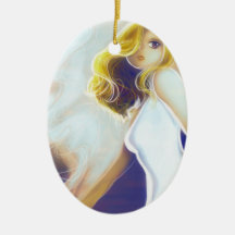 Blonde Diva Ornaments