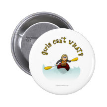 Blonde Female Kayaker Pin