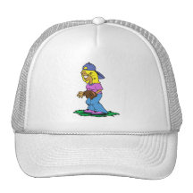 Blonde Fielder Trucker Hats