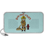 Blonde Firefighter Girl Mp3 Speaker