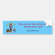 Blonde Girl Pirate Bumper Stickers