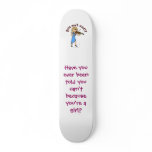 Blonde Girl Playing Violin Skate Board