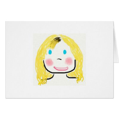 Blonde hair Amy (THC) Card by JoJy45