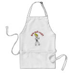 Blonde Karate Girl Aprons