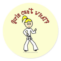 Blonde Karate Girl