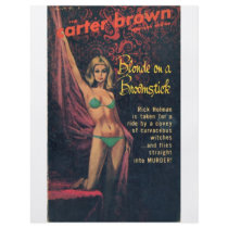 Blonde on a Broomstick Full Color Flyer