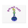 Blonde Rule The World Postcard