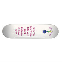 Blonde Rule The World Skateboard Deck