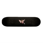 Blonde Valentine Fairy - Pink 2 Custom Skate Board