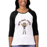 Blonde Womens Football Referee t-shirts