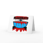 Blood Bath With Blood & Tub Cards