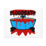 Blood Bath With Blood & Tub Post Card
