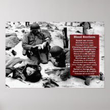 Blood Brothers Military Tribute Posters