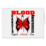 Blood Cancer Awareness Butterfly Greeting Cards