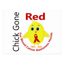 Blood Cancer Awareness Month Chick 1 Postcards